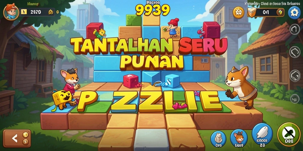 Screenshot gameplay 9939 yang menampilkan tantangan seru.