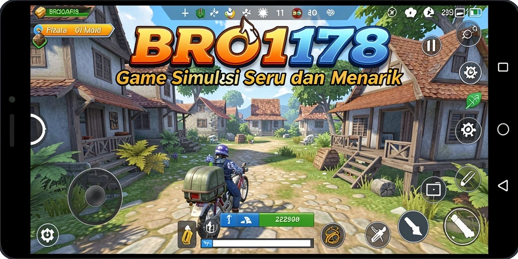 Tangkapan layar gameplay BRO178 menampilkan pengalaman simulasi yang menarik.