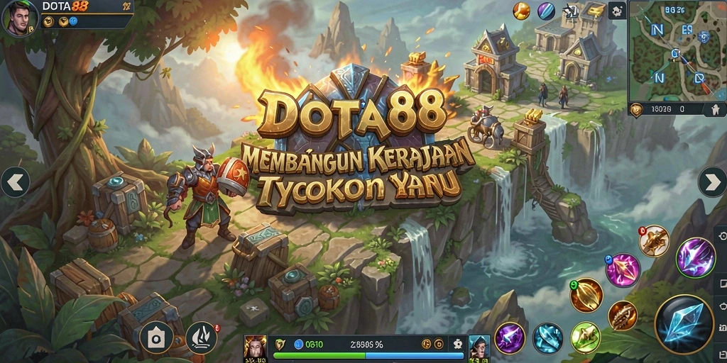 Tampilan gameplay menarik dari DOTA88 yang penuh strategi.