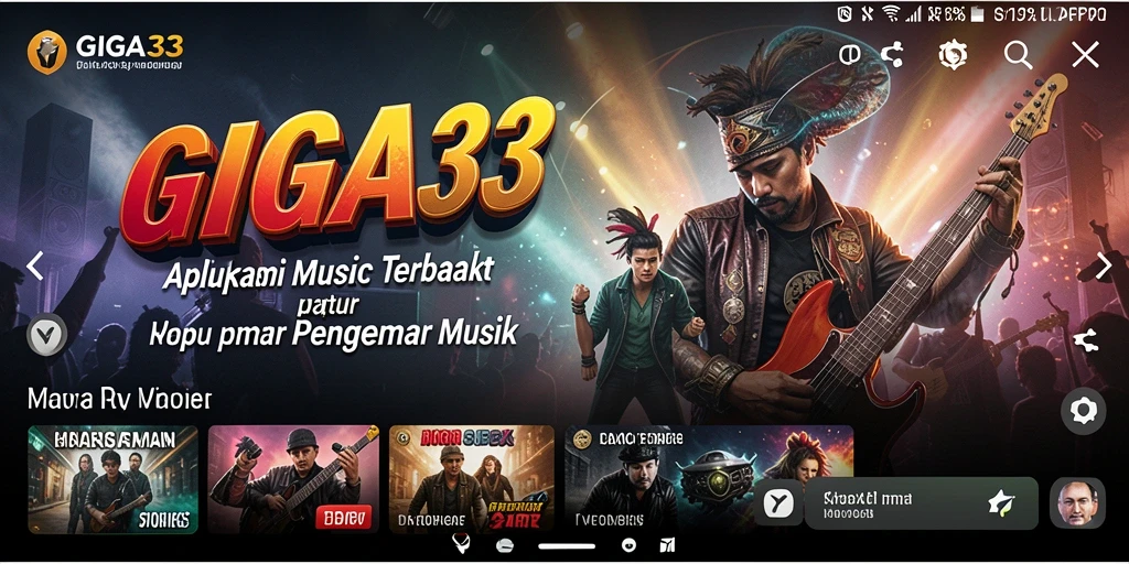 Tampilan gameplay GIGA33 yang menarik dan interaktif.