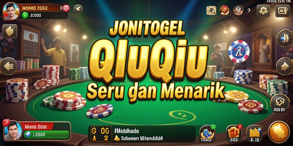 Gameplay seru QiuQiu di JONITOGEL dengan grafis menawan.
