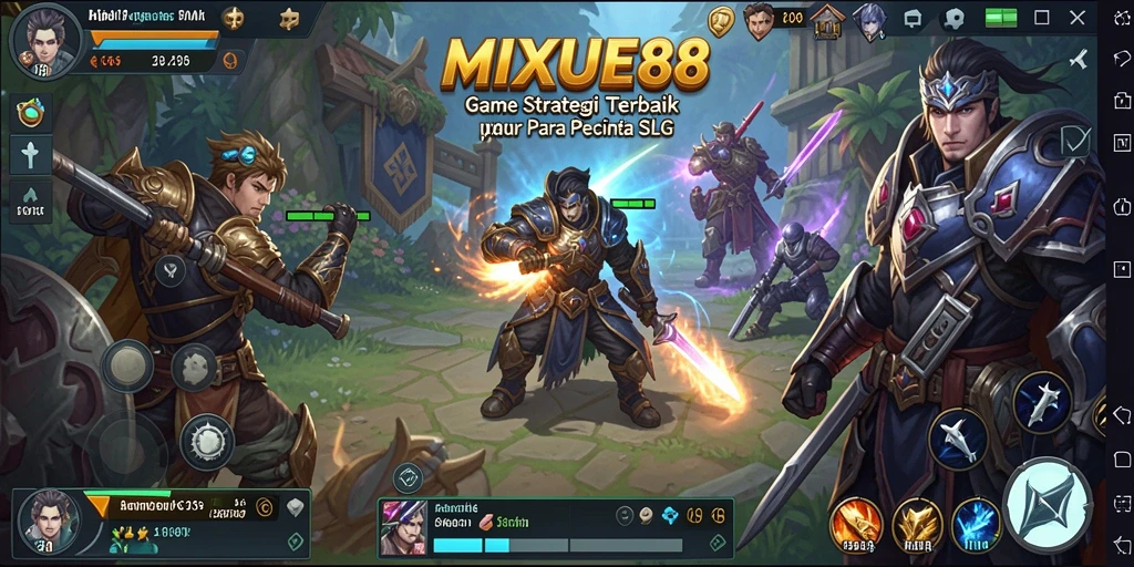 Tampilan gameplay MENARIK dalam MIXUE88 yang penuh strategi.