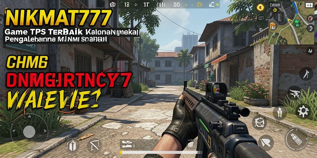 Tangkapan layar menunjukkan aksi seru dalam game TPS NIKMAT777.