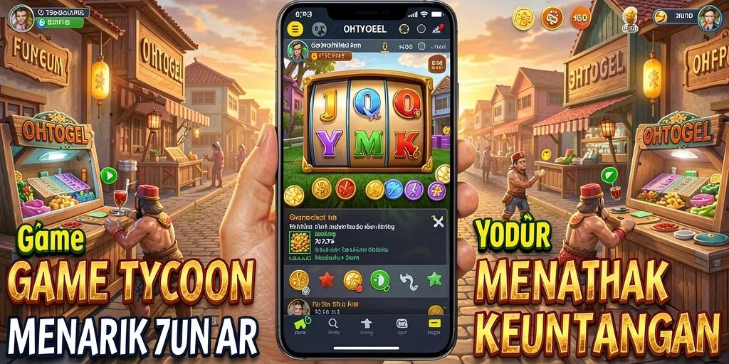 Gameplay menarik di OHTOGEL saat membangun dan mengelola bisnis.
