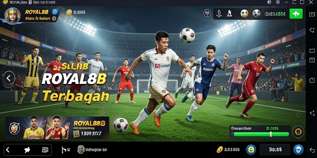 Tampilan gameplay ROYAL88 yang mendebarkan dalam pertandingan olahraga.