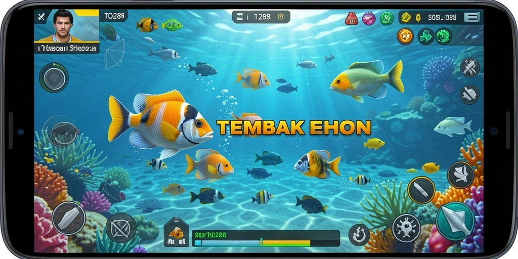 Gameplay menakjubkan TO288, menangkap ikan dengan senjata beragam.